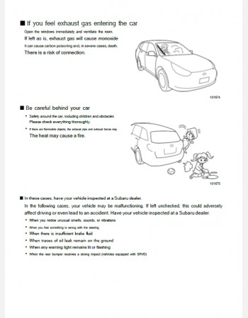 subaru levorg 2018-2019 owners manual